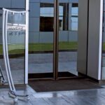 LAVAGNA MOBILE IN CRISTALLO IN ACCIAIO  INOX