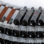 Cantina per Vini in Acciaio Inox e Legno Modulabile Impilabile Livello Aggiuntivo