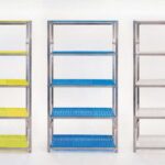 KIT SIMPLY INOX MODULO INIZIALE CON PIANI COLORATI