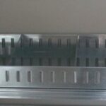 CASSETTIERA ZINCATA PER RIPIANO L 90 X  P 30 CM PER MINUTERIE,FERRAMENTA,IDRAULICA ecc