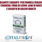 FassaTherm Eco-Light 950 - Sacco da 25 kg -Collante e Rasante per Pannelli Isolanti in Sughero e Lana di Roccia