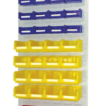 2 Pezzi Pannello Pensile in Metallo PB90 Vuoto per Contenitori KeyBox