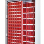 Armadio Vuoto a 1 Pannello Scorrevole per Contenitori Multibox