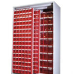 Armadio Vuoto a 2 Pannelli Scorrevoli per Contenitori Multibox