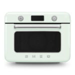 Forno combinato a vapore da appoggio Verde pastello, Lucido