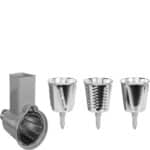 Accessorio tritaverdure con 4 cilindri Accessorio per: Impastatrice