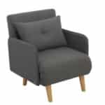 Divano Poltrona Letto Light Sofa 65x73x81cm Vari Colori Divanetti 1 Piazza ITALFROM®