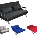 Divano Letto Sofà Bed Nero Divani 153x69x82h Divanetti Divano Letto 2 Piazze Italfrom