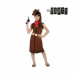 Costume per Bambini Cowboy donna Taglia 3-4 Anni