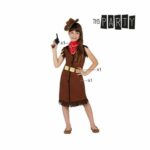 Costume per Bambini Cowboy donna Taglia 3-4 Anni - immagine 2