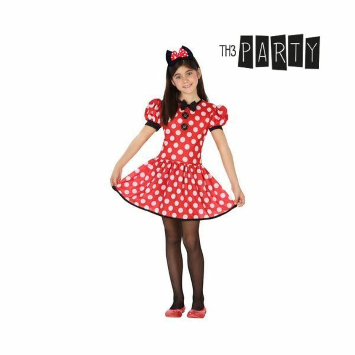 8422259269489_0_P03.jpg Costume per Bambini Minnie Mouse 26947 Rosso Fantasia 5-6 Anni (2 Pezzi) - immagine 1