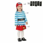 Costume per Neonati Th3 Party Multicolore Pirati (3 Pezzi) Taglia 0-6 Mesi - immagine 3
