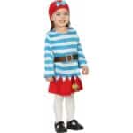 Costume per Neonati Th3 Party Multicolore Pirati (3 Pezzi) Taglia 0-6 Mesi