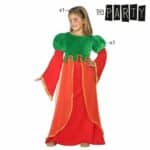 Costume per Bambini Dama Medievale Taglia 3-4 Anni - immagine 2