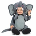 Costume per Neonati My Other Me Elefante Grigio Taglia 7-12 Mesi - immagine 2