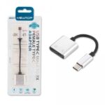 Adattatore Sdoppiatore Type-C AD07: Ascolta e Ricarica Silver