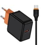 Alimentatore Muro USB QC 3.0 + Cavo TYPE-C Newtop CM02