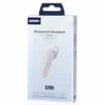 Auricolare Wireless Bluetooth 5.0 Jellico S200 con HD Voice Bianco