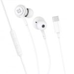 Auricolari Newtop CF47 Universali con Connettore Type-C Bianco