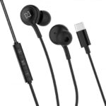 Auricolari Newtop CF47 Universali con Connettore Type-C Nero