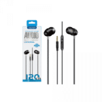 Auricolari Universali Jack 3.5mm con Microfono CF18 Nero