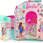 Barbie 2 in 1: Borsa e Zaino Porta Merenda con Tracolla