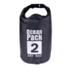 Borsa Impermeabile Nataluna a Tracolla 2L per Oggetti Essenziali Nero