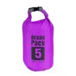 Borsa Impermeabile Nataluna a Tracolla 5L per Outdoor Viola