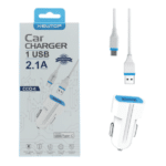 Caricatore Auto Newtop CC04 con Cavo per Smartphone Type C