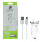 Caricatore Auto OXYN 2.1A 2 USB: Ricarica Veloce e Sicura Micro Usb
