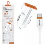 Caricatore USB Auto CC06: Ricarica Rapida per Smartphone Micro Usb