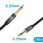 Cavo Audio AUX 6.35mm M/M 180cm - Prestazioni Eccellenti