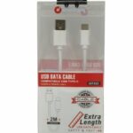 Cavo Type-C USB 2m per Sincronizzazione Dati e Ricarica Batteria