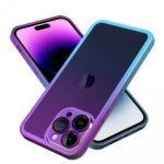 Cover Moda Color per Apple iPhone con Protezione Fotocamera Viola,IPHONE 11 PRO MAX