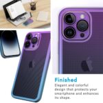 Cover Moda Color per Apple iPhone con Protezione Fotocamera Viola,IPHONE 11 PRO MAX - immagine 5