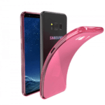 Cover Morbida per Samsung S9 Plus opaco satinato Lucky Case Rosa