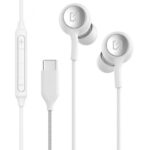 Cuffie Auricolari TYPE-C CF28 - Qualità Audio Eccellente e Comfort In-Ear Bianco