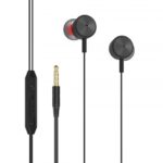 Cuffie In-Ear CF19 con Volume e Microfono Universale Nero