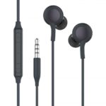 Cuffie In-Ear con Bilanciere Volume e Microfono Newtop CF03 Nero