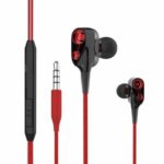 Cuffie Newtop CF26: Suono HD, Cancellazione Rumore IPX4 Rosso