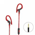 Cuffie Sportive NEWTOP CF20: Audio e Design Ergonomico Rosso