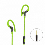 Cuffie Sportive NEWTOP CF20: Audio e Design Ergonomico Verde