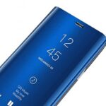 Custodia Clear View per Huawei - Protezione a Libro Elegante Azzurro Cromato,MATE 20 PRO
