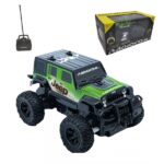 Jeep Wrangler 1:24 Radiocomandata Green - Avventura in Scala