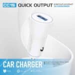 NEWTOP CC15 Caricatore da Auto 1 USB 2.4A - immagine 3