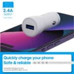 NEWTOP CC15 Caricatore da Auto 1 USB 2.4A - immagine 4