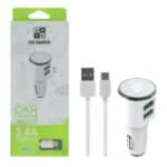 OXYN Caricatore Auto 3.4A 2USB con Cavo Type-C