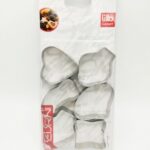Set 6 Formine Acciaio Temperato Taglia Biscotti Pedrini