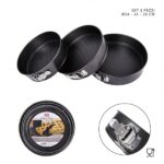 Set Tortiere Rotonde Apribili Bakery Chef: Dolci Perfetti