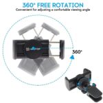 Supporto Cellulare a Pinza per Bocchette Aria Auto - ST14 - immagine 3